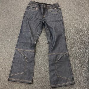 Athleta Schoeller Powder Ski snow denim jean pant